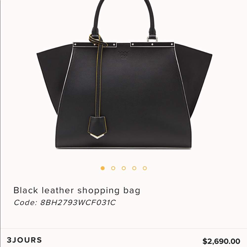 Fendi three jours bag